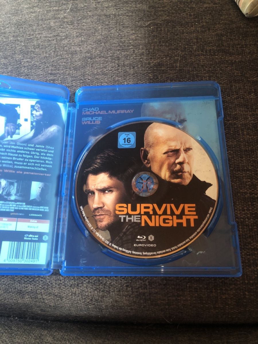 Tutti i DVDs: Blu-ray SURVIVE THE NIGHT – Usato da Balsthal venduto da Katzenfan99 1