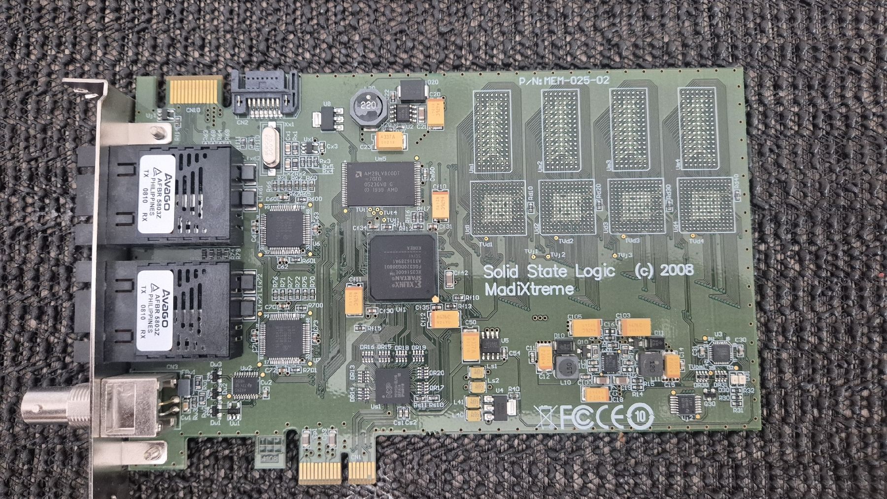 Solid State Logic Schede audio: SSL Solid State Logic MadiXtreme 128 – PCIe MADI Interface – Usato da Widnau venduto da Samael_5 1