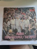 ABBA Super Trouper / The Piper Single 7 Inch Vinyl 1980