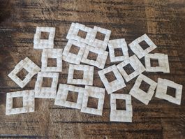 lego 4211 lot de 20 pièces White Vehicle, Base 4 x 5