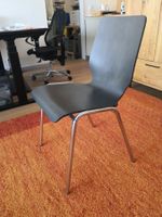 9 Formschalenstühle, Sitzschalenform gerundet