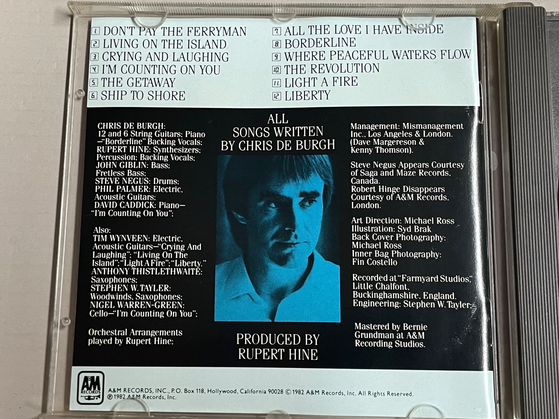 CDs: Chris De Burgh-The Getaway – Gebraucht aus Muri b. Bern von AdidasCollector 3