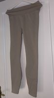 Leggings, Rippstrick, Khaki - perfekt für Herbst!
