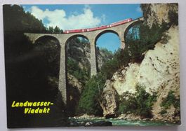 Landwasser-Viadukt der Rhätischen-Bahn bei Filisur