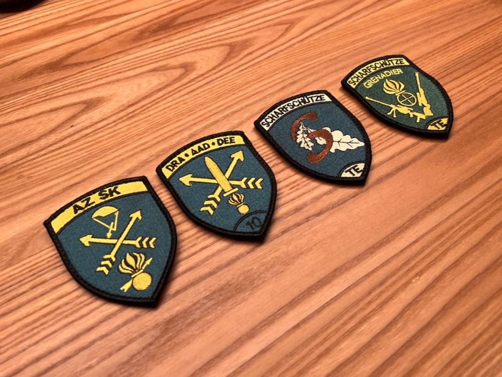 Schweizer Armee Uniformi: Set Patches Spezialkräfte *** – Nuovo e nell'imballaggio originale da Fruthwilen venduto da speex 1
