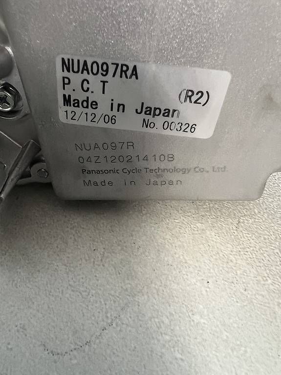 Panasonic Motoren: Flyer Panasonic Motor NUA097RA – Gebraucht aus Derendingen von AABB 1
