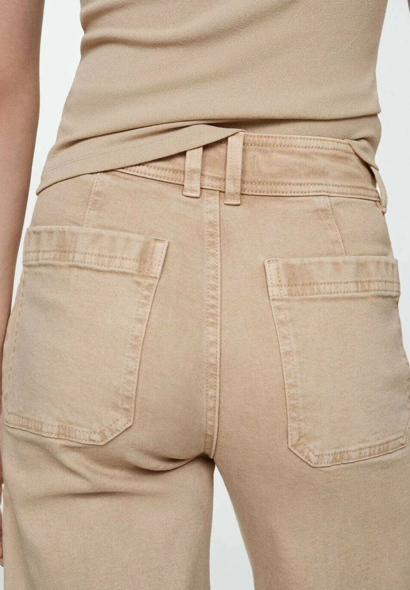 Mango Jeans: Mango Flared Jeans - sand Gr.48 – Usato da Ellikon an der Thur venduto da Bali1999 8