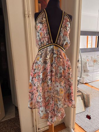Robe d'été chic, légère et fleurie, taille S/M MORGAN A TOI