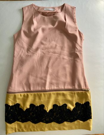 Byst Minikleid mit Detail Reisverschluss Gr S