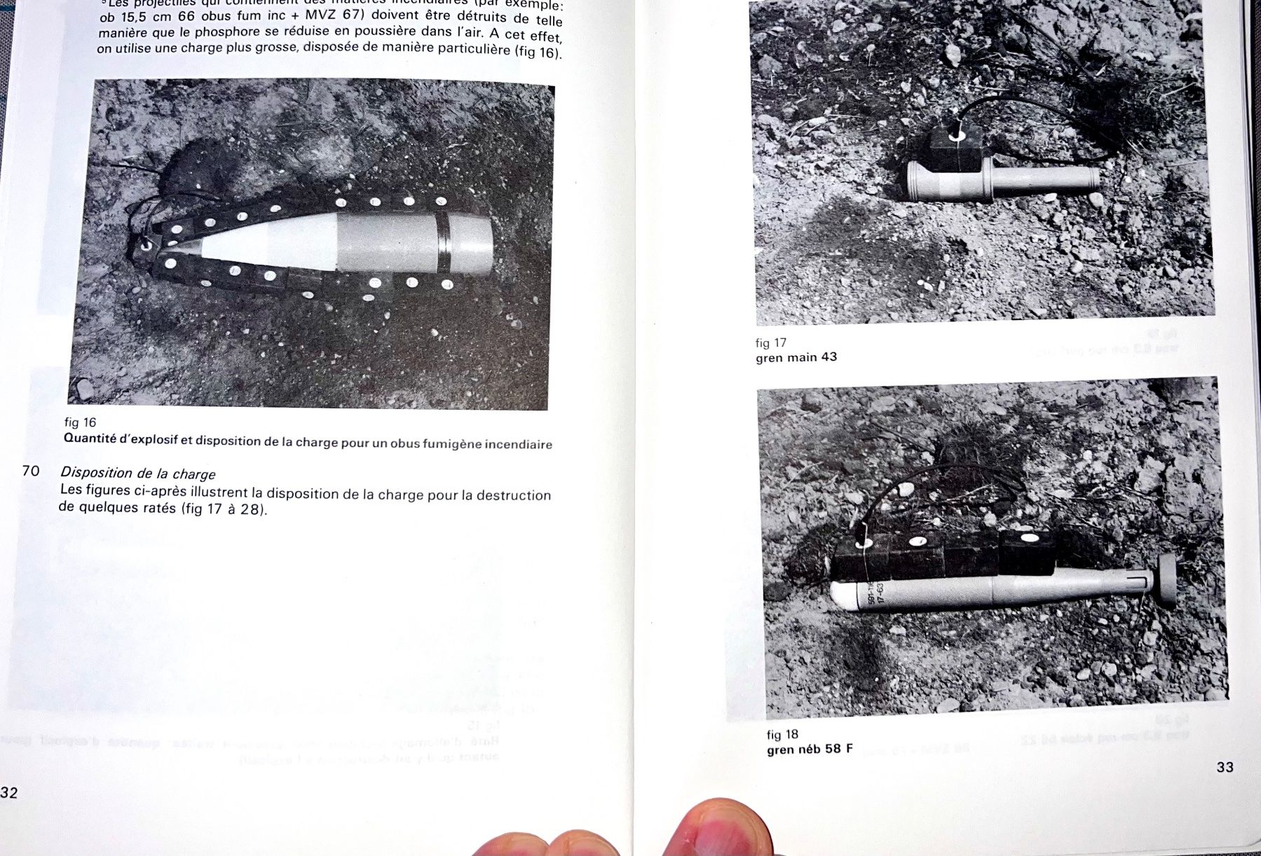 Bücher: Règlement destruction raté munition grenade obus Geschoss – Gebraucht aus Nyon von 65d45 4