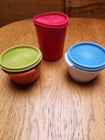 Tupperware dichte Behälter 1.2l, 2x 650ml, mit Sünnelideckel