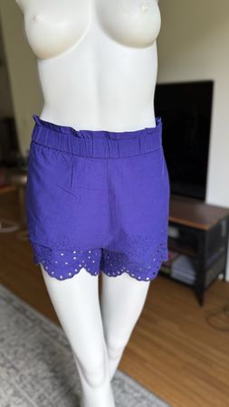 Blaue Baumwollshorts von H&M, Größe M– bereit für den Somm