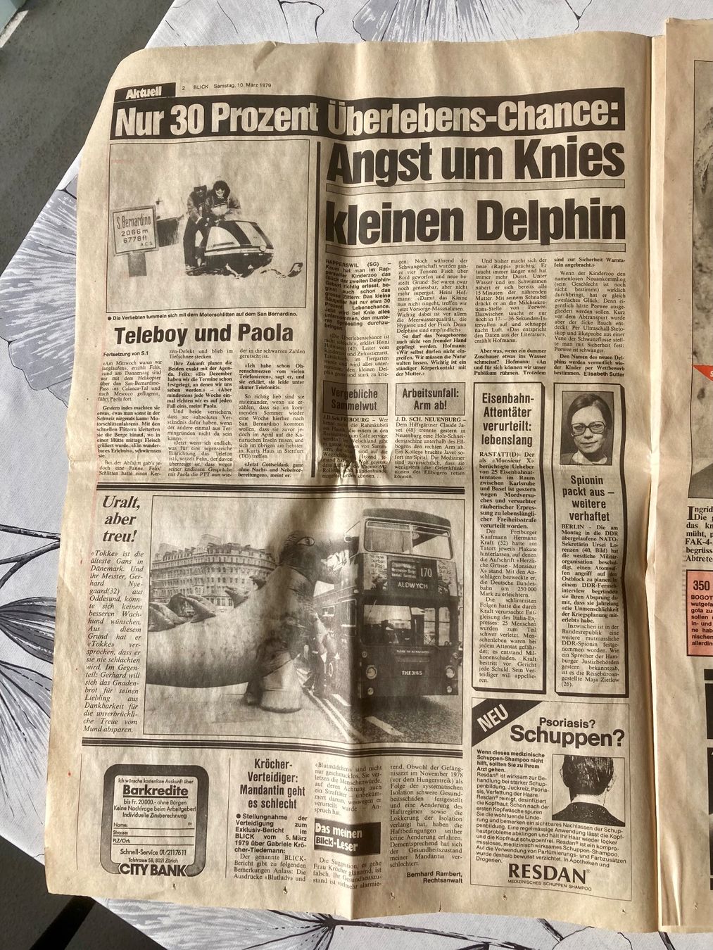 Riviste & Magazine: Blick antik vom 10.3.1979 – Usato da Rüegsauschachen venduto da Andyalfredo 4