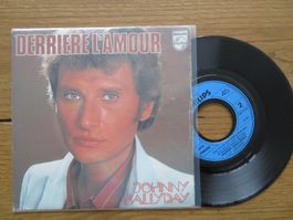 JOHNNY HALLYDAY SINGEL DERRIERE L AMOUR