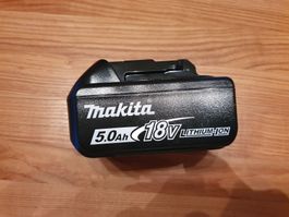 Makita 18 Volt 5 Ah Schiebe Akku neu + original