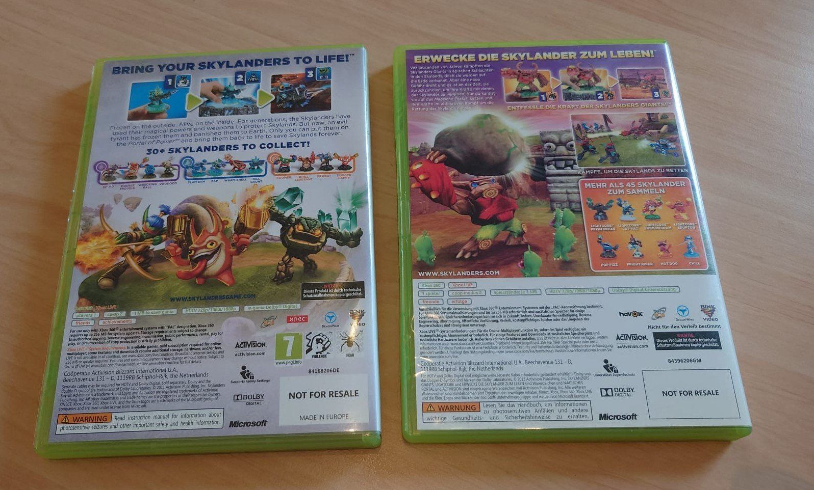 Microsoft Giochi: SkyLander 5 Spiele Generation 2011-2015 – Usato da Neuhausen venduto da MonoCeros 3