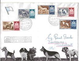 San Marino, FDC 1956, Hunde