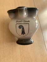 Boccalino aus Keramik mit Basel-Stadt Wappen