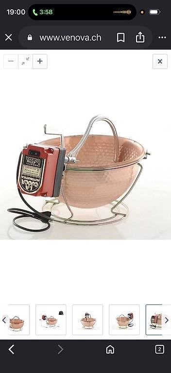 Elettrodomestici da cucina: Küchenmaschine La Cuoca Automatica Kupfer gebraucht – Usato da Bern venduto da Ninitto 1