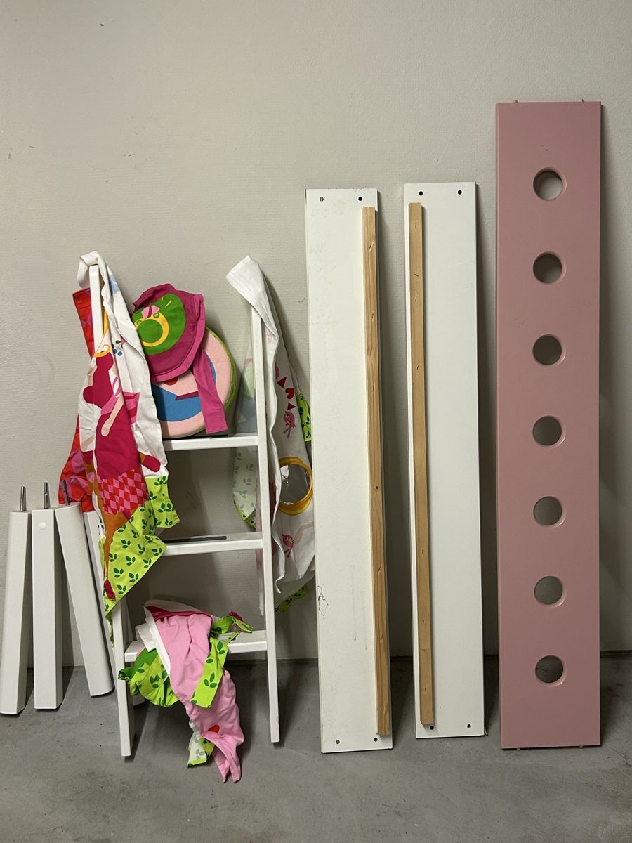 Betten: Kinderbett weiss zerlegt (Flexa) – Gebraucht aus Würenlos von Paetsch-1
