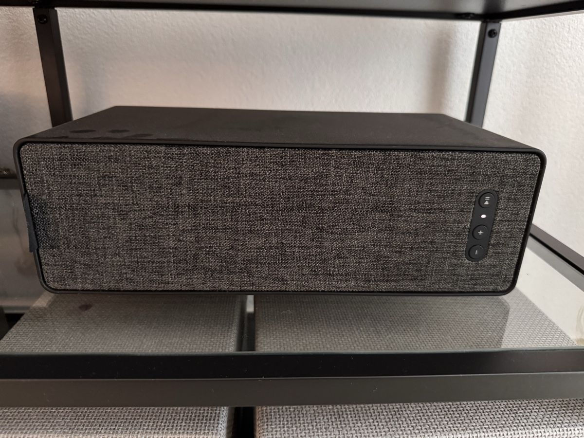 Ikea Casse acustiche: IKEA SYMFONISK Speaker mit Sonos Technologie, grau – Usato da Wil SG venduto da flo_svr7