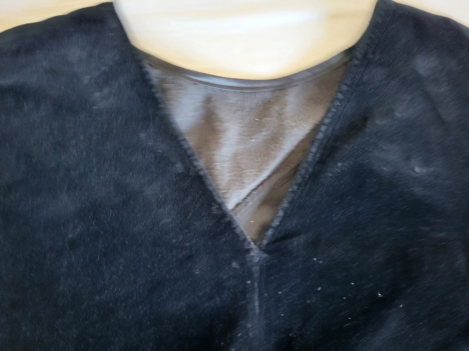 Vestiti: Elegantes Vintage '70-'80 Samtkleid schwarz – Usato da Zürich venduto da sahaara01 5