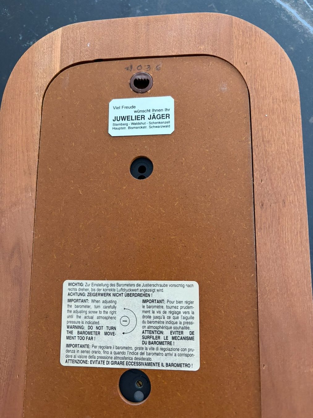 Altro per la casa: Wetterstation analog Vintage – Usato da Rupperswil venduto da Eviking 1