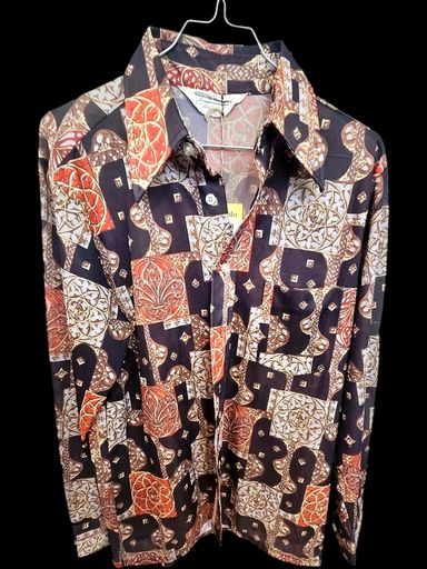 Kit di costruzioni: Vintage 'L'APPAREAL PAR ISABELLE' Gemustertes Button-Down – Usato da Zug venduto da vinokilo 1
