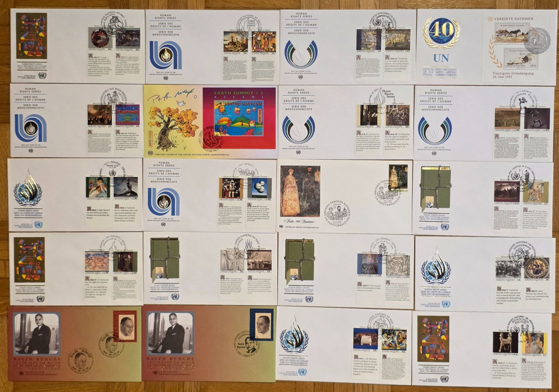 Cartoline postali: Ansichtskarten / Ersttag Sammlung Vereinte Nationen – Nuovo (secondo la descrizione) da Rohrbach venduto da lod_m58r