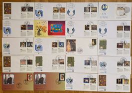 Ansichtskarten / Ersttag Sammlung Vereinte Nationen