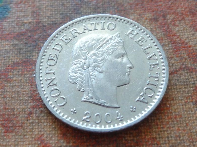 Tutti le monete: 10 Rp. 2004 – Usato da Romanel-sur-Lausanne venduto da Swift13