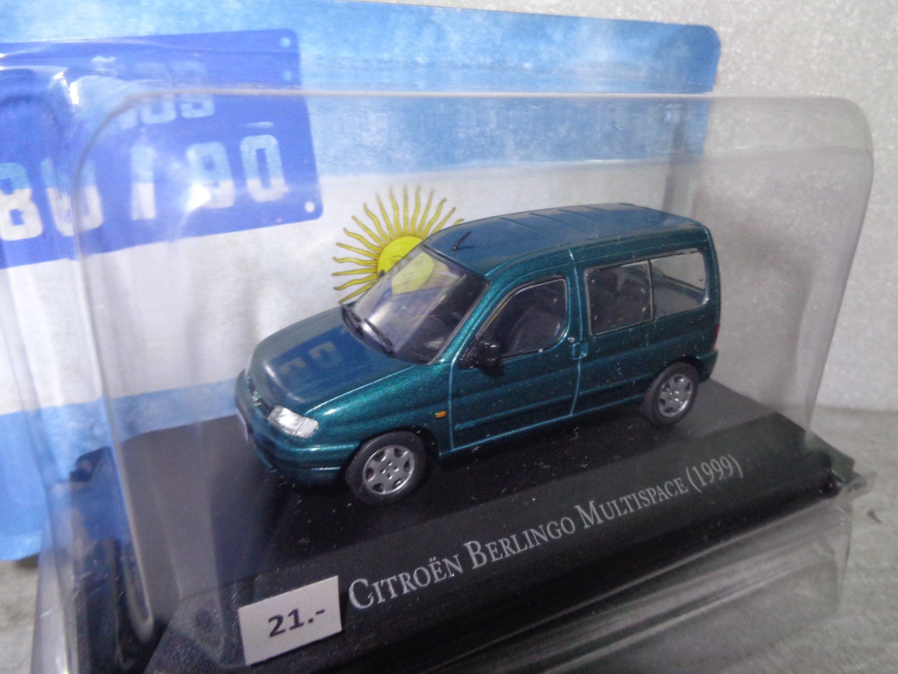Citroën Modellautos: Salvat 1:43 Citroën Berlingo 1999 – Neu und originalverpackt aus Reconvilier von rallycar