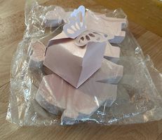 50 Stk Schmetterling Faltboxen 