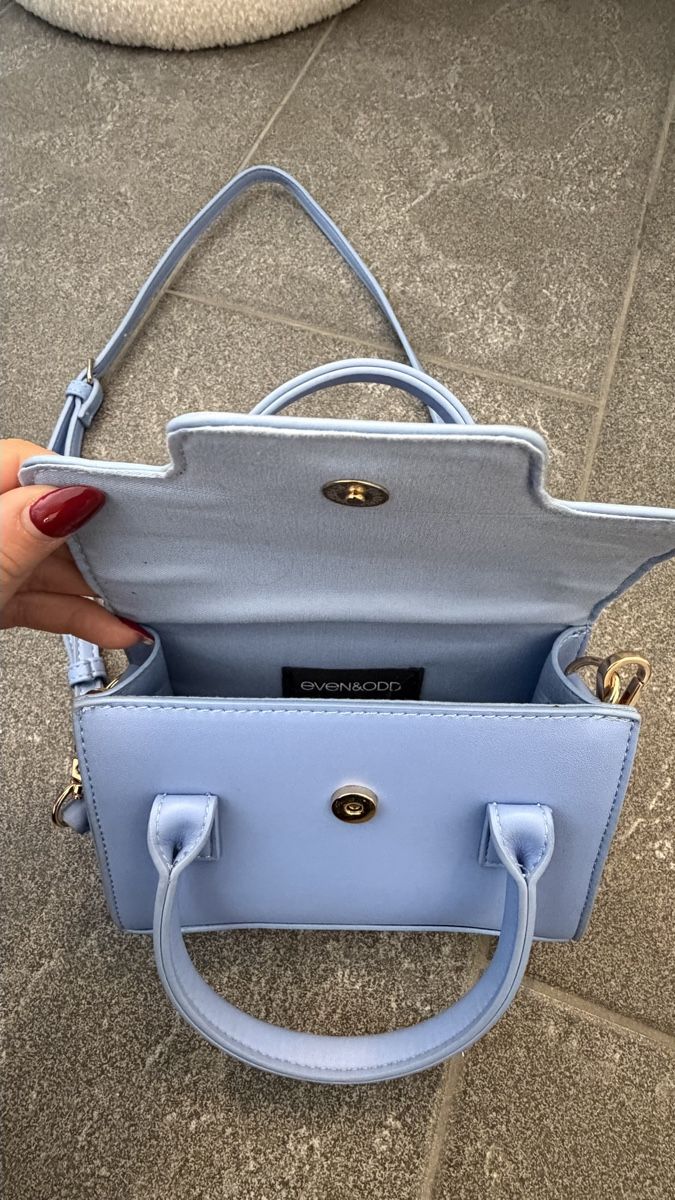 Taschen für Damen: Even&Odd Handtasche hellblau mit Tragegriff und Schultergurt – Neu (gemäss Beschreibung) aus Wetzikon ZH von ila_kdy6 2