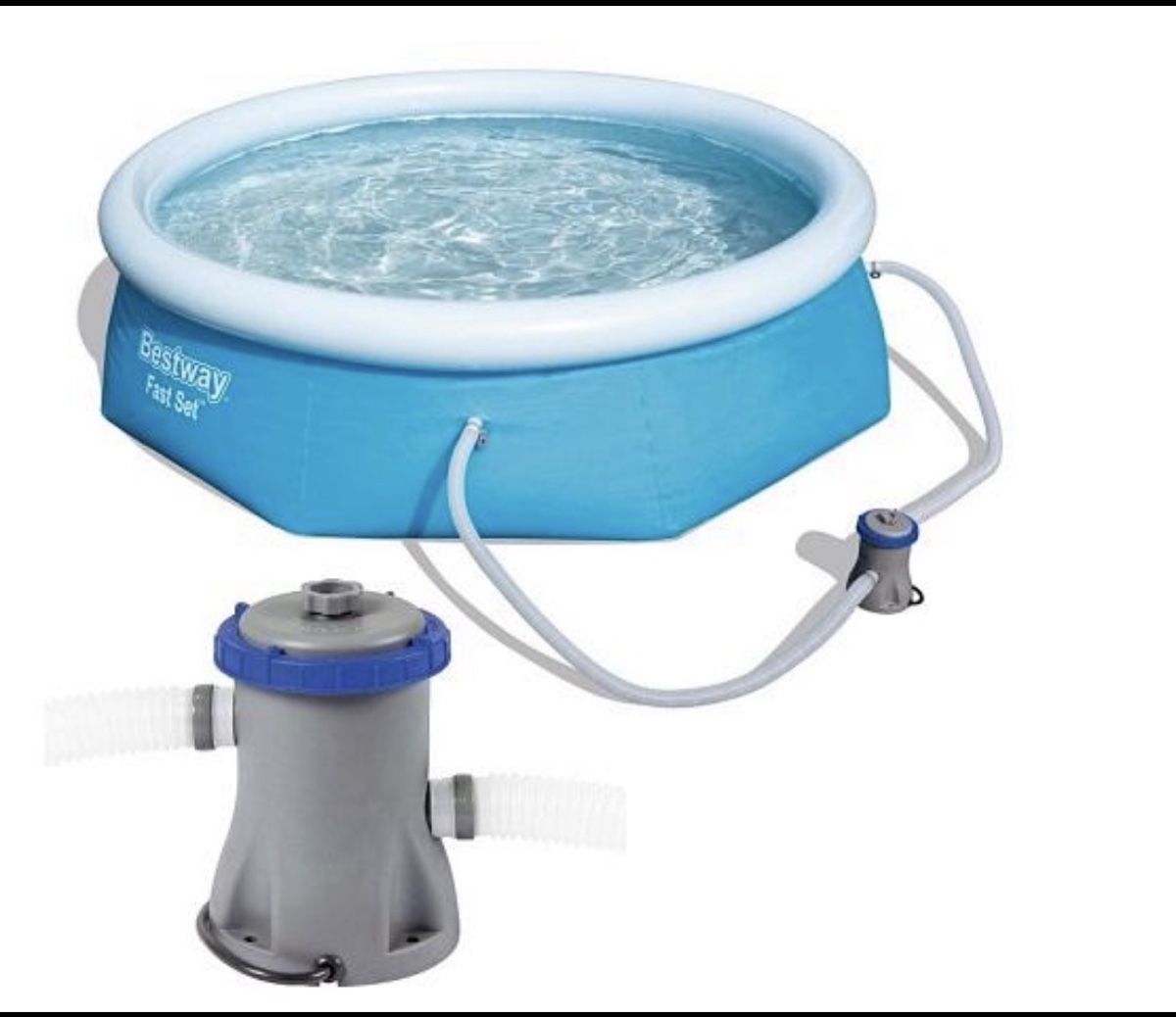 Bestway Schwimmbad: Bestway Swimming Pool 3.66m x 0.76m with Filter Pump – Neu (gemäss Beschreibung) aus Affoltern am Albis von RogerSG 1