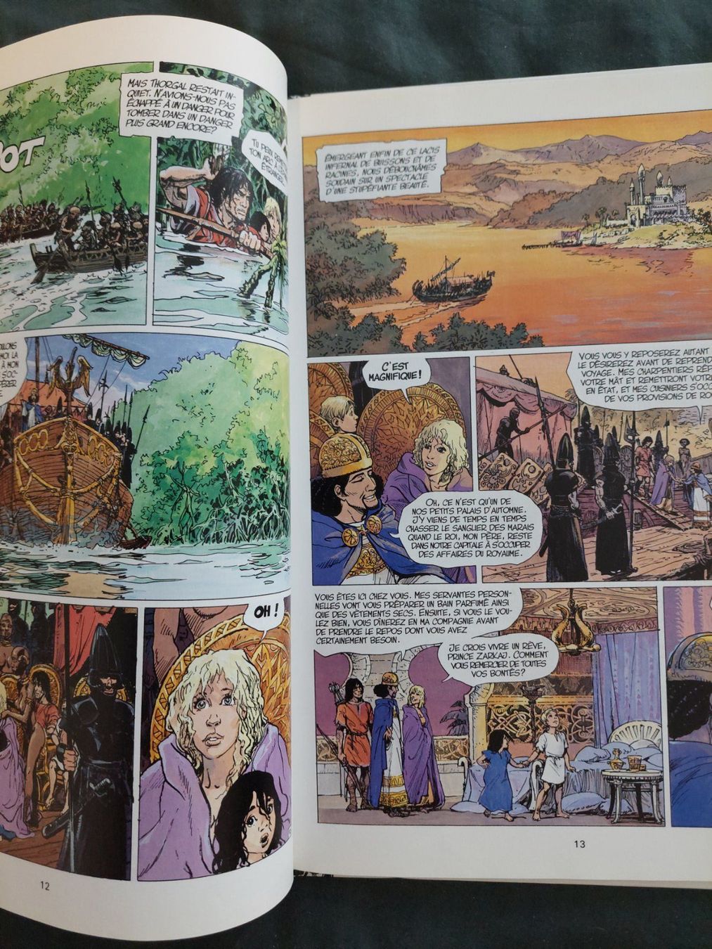 Fumetti: Thorgal T.25 Le Mal Bleu EO 1999 TBE – Usato da Genève venduto da Blu_BD 3