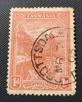 Australische Staaten - Tasmanien alte briefmarke