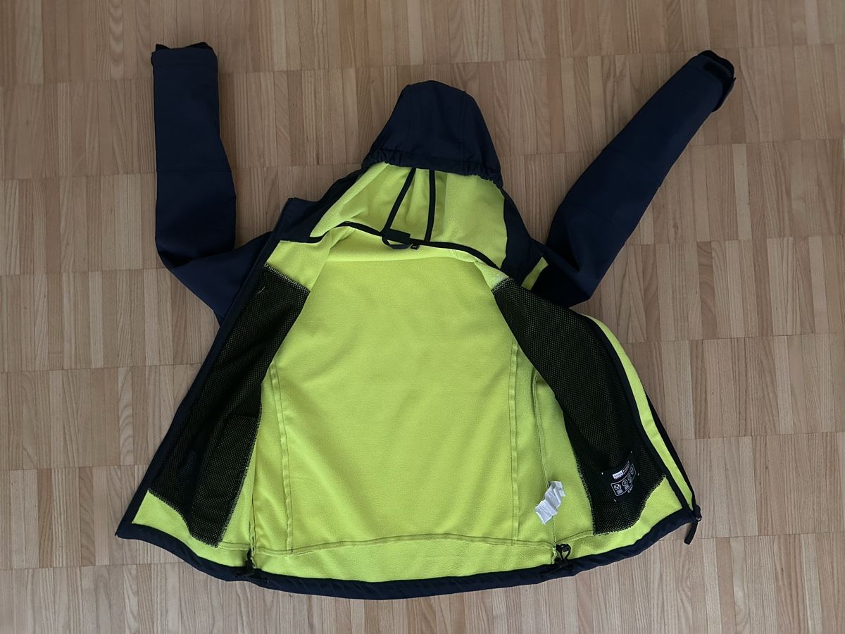 CMP Jacken & Mäntel: CMP Softshelljacke mit Kapuze Grösse 164 blau gelb – Gebraucht aus Fällanden von ms8117 2