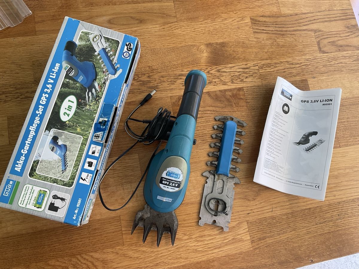 Alle Werkzeuge: Güde Akku-Gartenpflege-Set Gartenschere – Gebraucht aus Unterägeri von Sukal 5