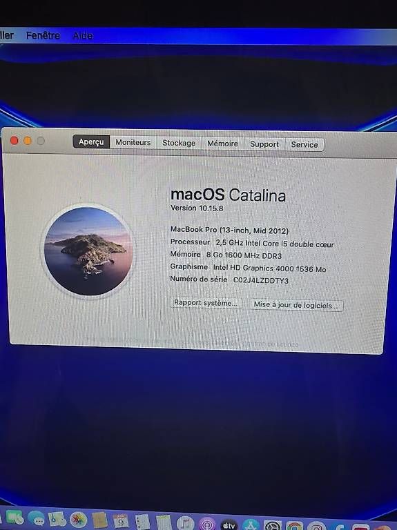 Apple Notebook: MacBook Pro 13" i5 | 8Go RAM | SSD 128Go – Usato da Renens VD venduto da MTD2211 7