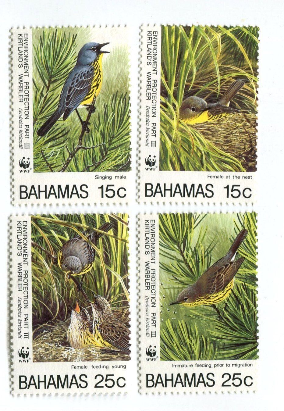 Alle Briefmarken: Briefmarken "Vögel". Bahamas. – Neu und originalverpackt aus Basel von Butsch5