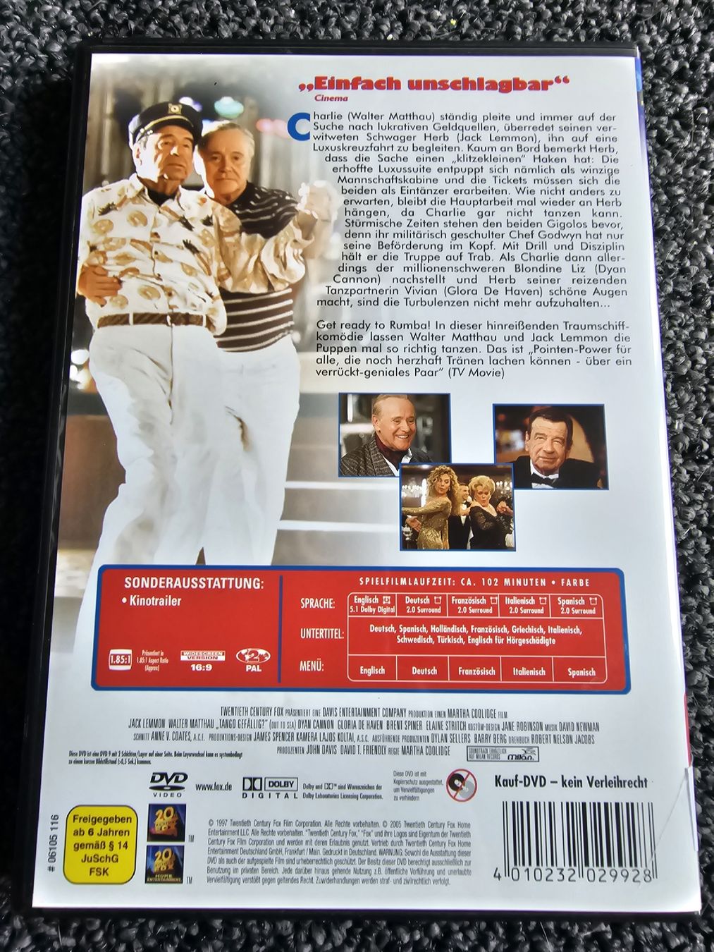 Tous les DVDs: DVD Tango gefällig? (22275) – D'occasion à Ruswil par jan_bxl5 1