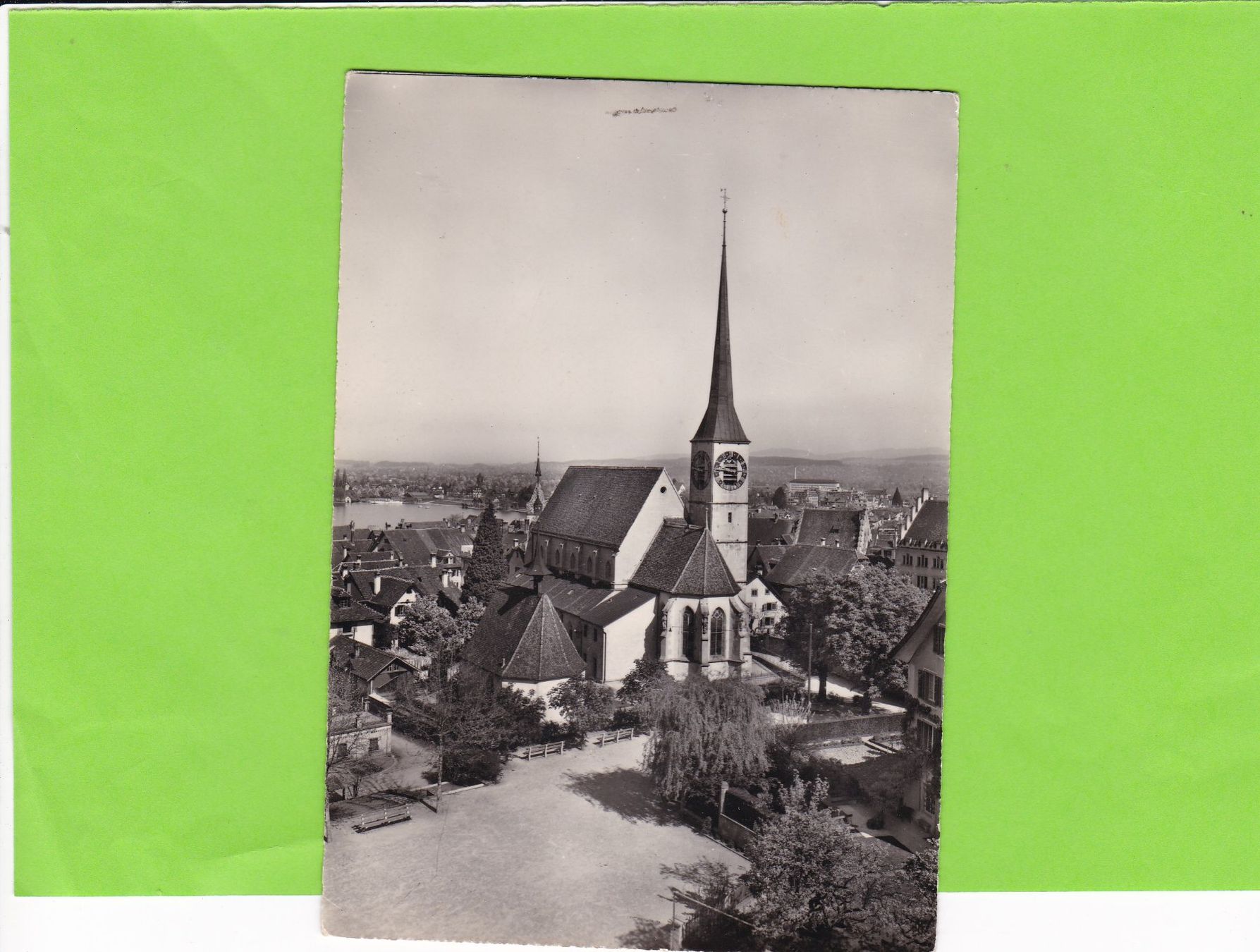 Cartoline postali: Zug, St. Oswaldkirche – Usato da St. Peterzell venduto da neckertal