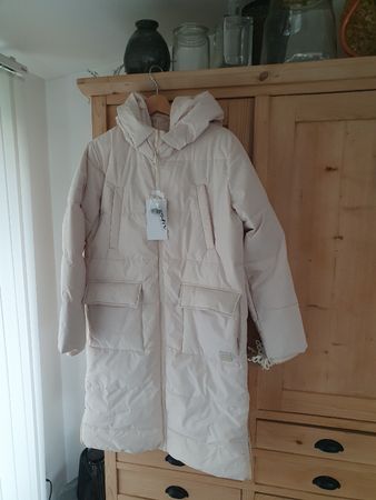 Damen Steppmantel, Diverse Athletics, ecru, Grösse S, neu