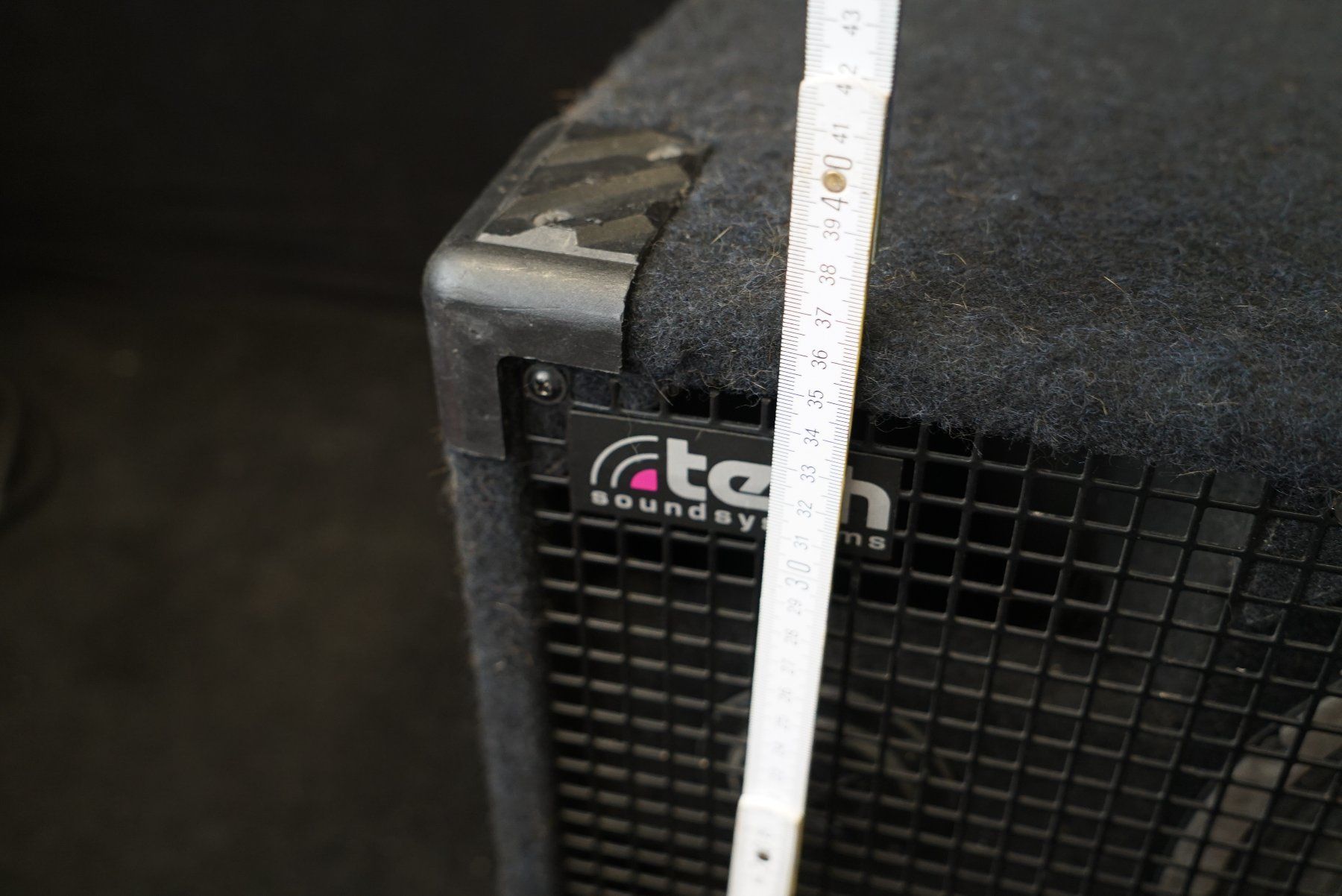 Verstärker: Tech CT2000 (2x12) Bass Boxe – Gebraucht aus Ortschwaben von Musictrade 9