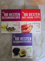 3 Bücher: Die 100 besten Gesundheitstipps + Anti-Aging!