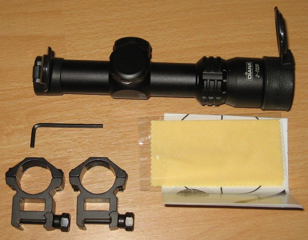 Obiettivi: Jagd Zielfernrohr 2-7 x 20 – Nuovo (secondo la descrizione) da Seengen venduto da die_Katze 5