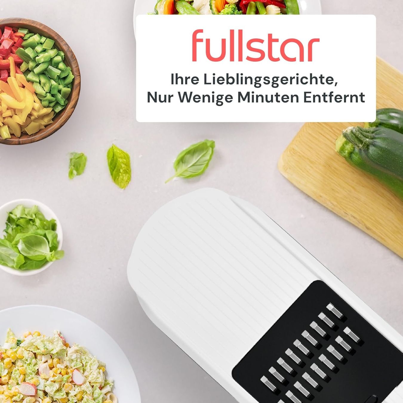 Elettrodomestici da cucina: Gemüseschneider Set mit Mandoline und Auffangbehälter – Nuovo e nell'imballaggio originale da St. Gallen venduto da sch_zsz7 8