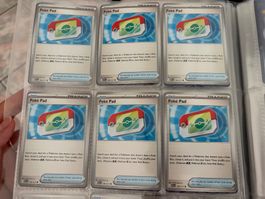 6x Poke Pad Pokemon Karten Ascended Heroes ASC EN 198/217🔹