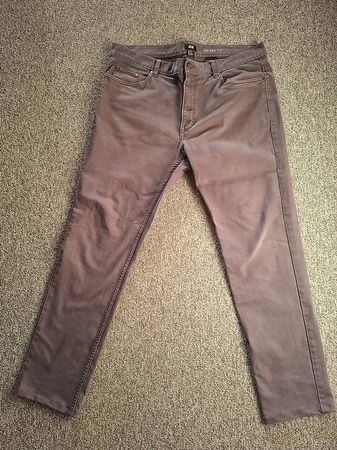 H&M Hose grau Skinny Fit